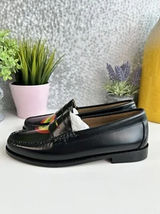 Mocassino G H Bass & Co Weejuns Penny stampa arcobaleno taglia UK 4 - Foto 1 di 19