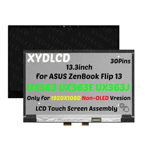 13" for ASUS ZenBook Flip 13 UX363 90NB0QT1-R20011 FHD LCD Touch Screen Assembly - Picture 1 of 6