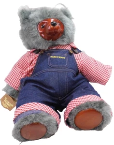 Vintage Robert Raikes Original Bear 1985 Huckle Bear 20" Autographed B6622/7500 - Picture 1 of 13