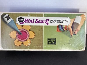 1960s Vintage Salem Mini Sew'r Sewing Marking Kit As seen on TV - Picture 1 of 7
