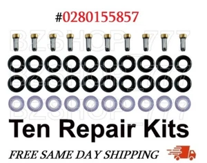 GENUINE 10x Fuel Injector Repair Kits For 1999 FORD F-250 350 450 550 6.8L - Bild 1 von 1