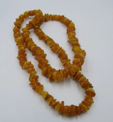 Bernsteinkette / Naturbernstein / Butterscotch / Ostseebernstein / Kette - Bild 1 von 4