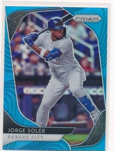 2020 Panini Prizm Carolina Blue Jorge Soler Royals #8