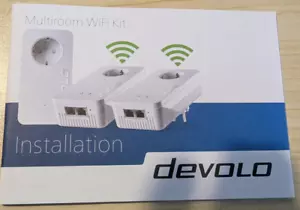 Devolo dLAN 1200+ (1200 Mbit/s, Data Filter, 1 GB LAN Port, Powerline) EU Plug - Picture 1 of 4