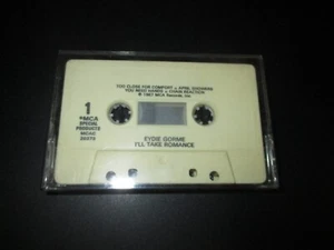 Eydie Gorme Cassette Tape-I'll Take Romance-1987 MCA - Picture 1 of 3