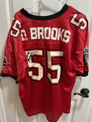 Derrick Brooks signed jersey~Tampa Bay Buccaneers - Image 1 of 3