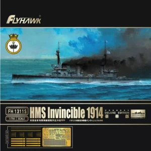 Flyhawk FH1311S 1/700 HMS Invincible 1914 [Deluxe Edition] - Picture 1 of 2