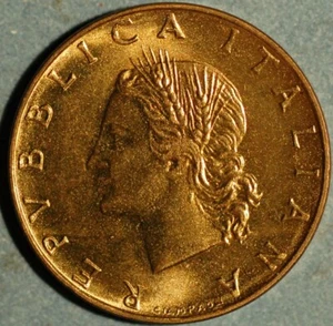 Italy 20 Lire 1974 KM# 97 - Picture 1 of 2