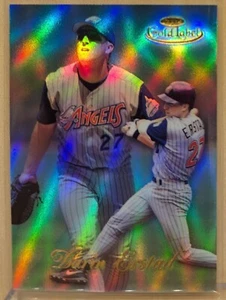 1998 Topps Gold Label CLASS 1 #61 Darin Erstad Refractor RARE PARALLEL - Picture 1 of 2