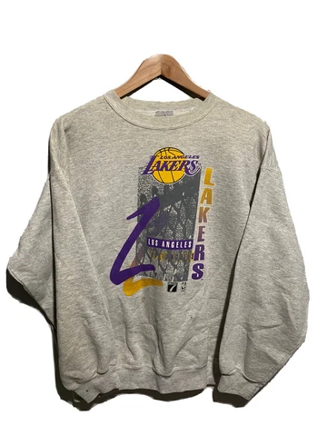Vintage Los Angeles Lakers Logo 7 Crewneck Sweatshirt Mens Sz XL Cover
