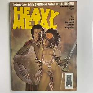 Rivista fumetti heavy metal novembre 1983 Graham Chapman Will Eisner - Foto 1 di 2