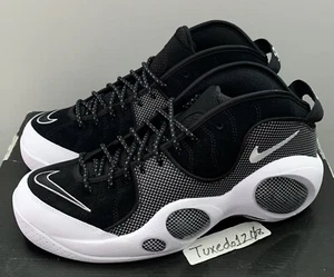 DS Nike Air Zoom Flight 95 sz13 Black/Silver foamposite uptempo max DM0523 001 - Picture 1 of 5