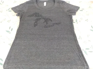 Bella Gray Female Michigan T Shirt Size XL - Picture 1 of 8