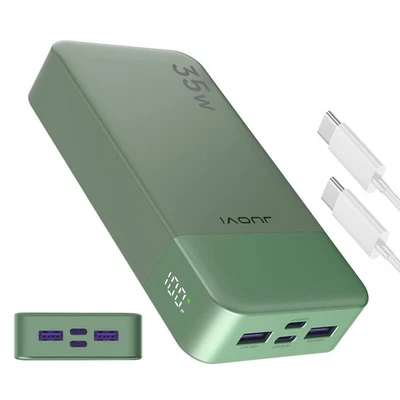 Power Bank 20000mah 35W 4 USB Backup Battery Portable Charger For Phone Tablet - Image 1 of 4