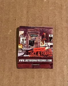 Lost Highway Records: Lost & Found RARE promo matchbook - Picture 1 of 2