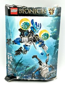 LEGO BIONICLE: Protector of Water (70780) Sealed Bags in Open Box & Instructions