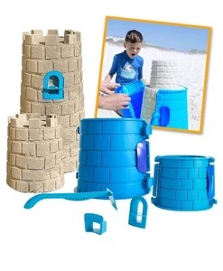Create A Castle Club Kit: 10" & 6" Cylinders, 2 Multi Tool, Brick Maker... - Picture 1 of 10