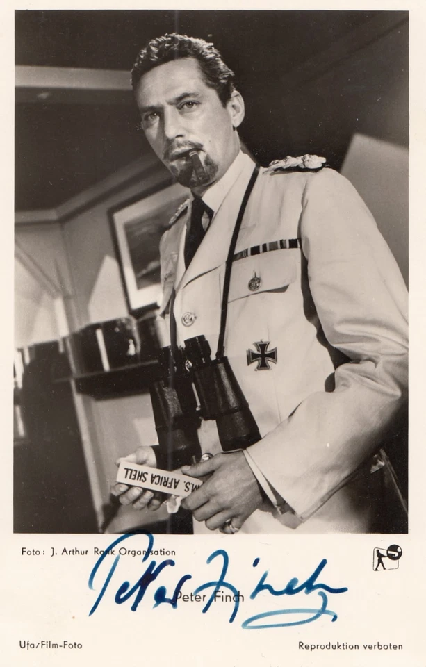 Peter Finch+ - original signierte UFA Karte FK 3549 - Bild 1 von 1