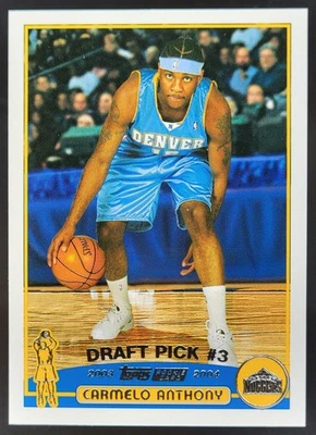 2003-04 Topps Carmelo Anthony #223 RC Denver Nuggets MY - Image 1 of 4