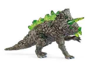 SCHLEICH - Figurine de l'univers Eldrador Creatures - Tricératops de Pierre -... - Imagen 1 de 1