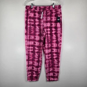 Land's End Girls Size XL 14+ - 16+ Active Jogger Pants Dark Berry Tie Dye NWT - Picture 1 of 8