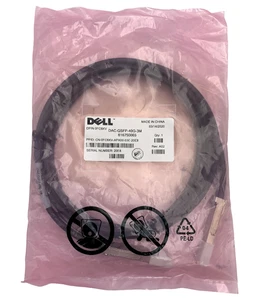 Dell FC6KV DAC-QSFP-40G-3 Direct Attach Cable – 40Gbps, 3 Meter – NEW - Afbeelding 1 van 3