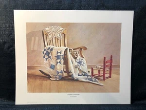 Trapunta da cucire Lou Davenport nonna piccolo aiutante litografia - Foto 1 di 2