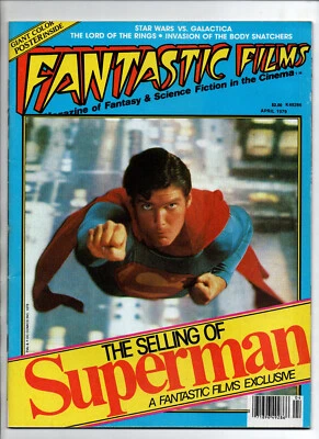 Fantastic Films No6 — журнал с плакатом — Супермен — апрель 1979 года — хорошее состояние - Изображение 1 из 2