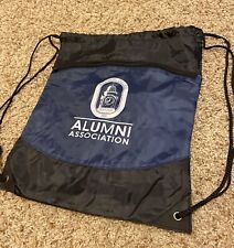 Mississippi College Drawstring Back Pack Licensed Navy Blue Alumni Association