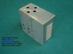 Rectangle HV Cover for 1947-48 Motorola 7" TV's w/ TS-4, 4B, C, D, E Chassis #2 - Picture 1 of 8