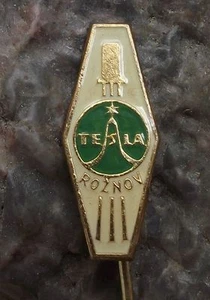 Tesla Roznov LED Diode Czech Electronics Component Maker Advertising Pin Badge - Picture 1 of 11