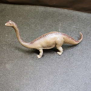 Vintage 1985 Imperial Apatosaurus Gummi Dinosaurier braun/grau - Bild 1 von 8