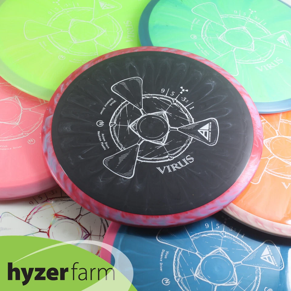 Axiom NEUTRON VIRUS *pick your weight and color* Hyzer Farm disc golf driver - Image 1 of 1