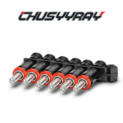 Juego de 6 inyectores de combustible para BMW X5 3,0 L I6 2007, 2008, 2009, 2010 Foto 1 de 4