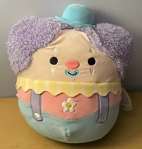 Squishmallows Payaso Pascua Primavera Lida Rosa 12” Pelo Púrpura Nuevo con Etiquetas 2025 - Imagen 1 de 22