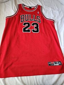 Nike Authentic MICHAEL JORDAN #23 Chicago Bulls 97-98 Red Jersey 50 XL