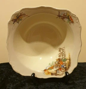 Rare Vintage J&G England sunshine pickwick design bowl REG 561073 REG391416 50s - Picture 1 of 8