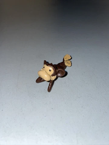 A&A 2008 Monkey Laying Down Curious George 2" PVC Figure Cover