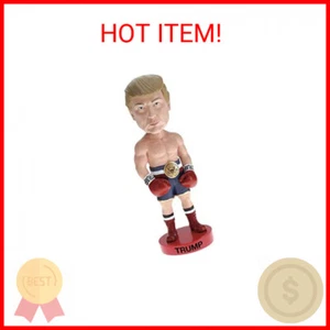Royal Bobbles Donald Trump Boxer Never Surrender, 45th President of The United S - Picture 1 of 2