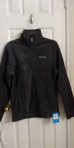 Columbia Men's Granite Steens Mountain Gray Fleece Jacket Size Small - Picture 1 of 2
