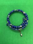 Natural Blue Stone Gem Beads Numbers Bracelet #1-10 Cute Fashion Kids Learning
