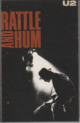 U2 CASSETTE TAPE: "RATTLE AND HUM" 1988 - Image 1 of 4