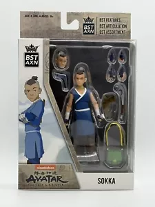 BST AXN Avatar The Last Airbender Wave 2 Sokka 5 Inch Action Figure - Picture 1 of 9