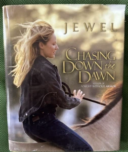 Chasing down the Dawn by Jewel (2000, Hardcover) First Edition - Foto 1 di 16