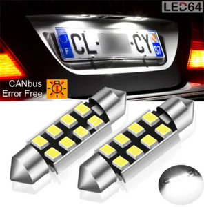 2 ampoules à LED éclairage de plaque d'immatriculation Mercedes B w245 w246 - Imagen 1 de 2