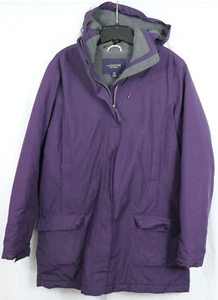 Lands' End The Squall Parka M 10-12 Kapuze Wintermantel wasser windabweisend - Bild 1 von 11