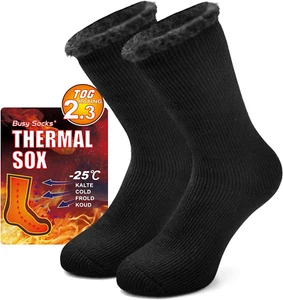 Winter Warm Thermal Socks for Men Women Extra Thick Insulated Heated Crew Boot S - Picture 1 of 5