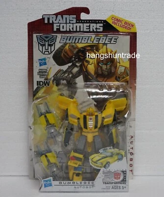 Hasbro Transformers Generations Thrilling 30 Autobot Bumblebee w/ IDW Comic Book - Image 1 of 2