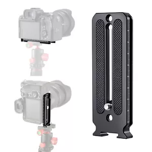 Quick Release Plate Tripod Monopod Vertical Horizontal L Bracket for Canon Nikon - Picture 1 of 7