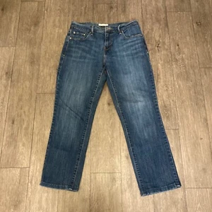 Levi’s 505 Straight Leg Damenjeans – Größe 6 kurz gesäumt 25,5 Stretch - Bild 1 von 10